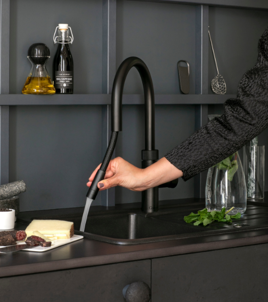 Quooker Flex i sort